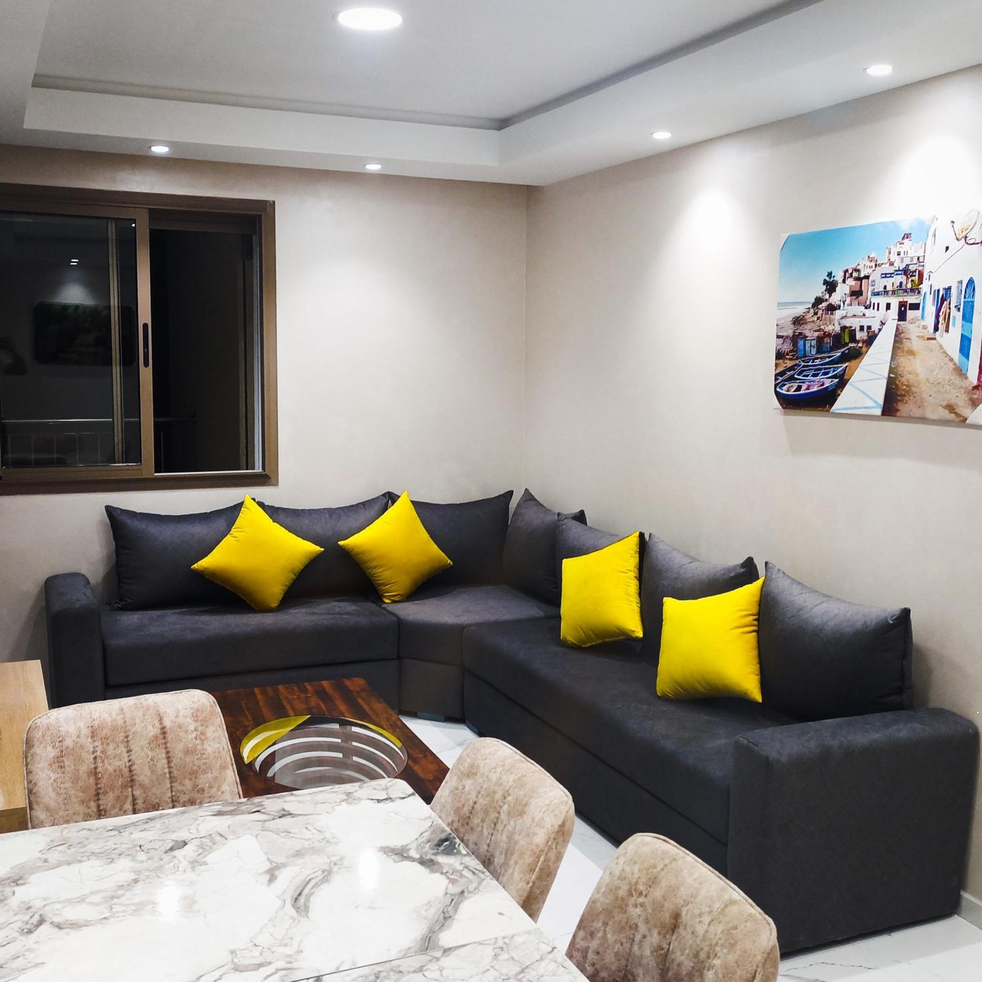 Super Apartement Totalement Neuf Et Climatise A Cote Du Centre Commercial Marjane M2 Танжер Экстерьер фото